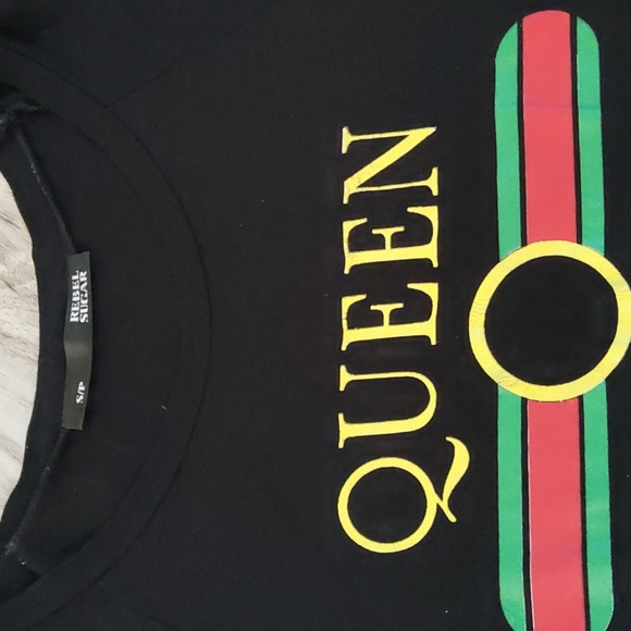 Rebel Sugar Queen T-Shirt - Women's Size S - Picture 2 of 4